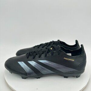 Adidas Predator League FG Men Size 10 IF6347 Carbon Black Soccer Cleats Shoes